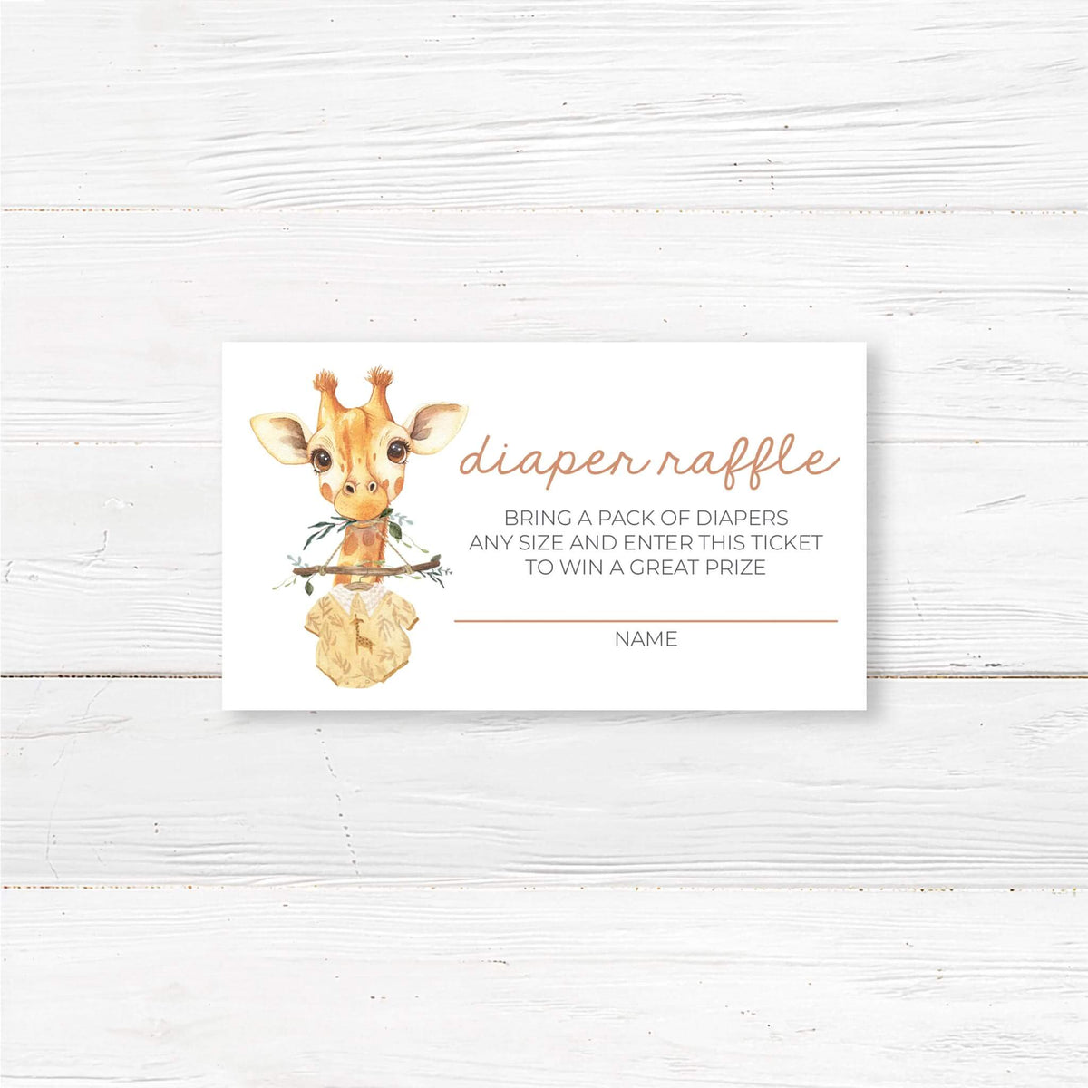 Inkdotpot 30 Animales De La Selva Baby Shower Pañal Rifa Boleto Lotería  Insertar Tarjetas Suministros Juegos, image size:1200x1200