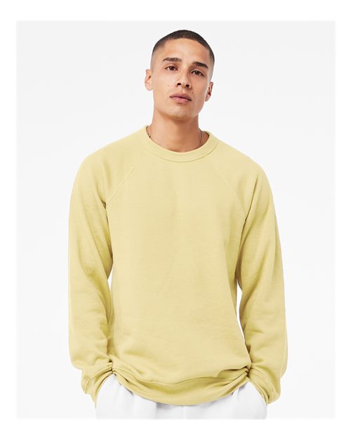 BELLA + CANVAS - Unisex Sponge Fleece Raglan Crewneck Sweatshirt - 3901
