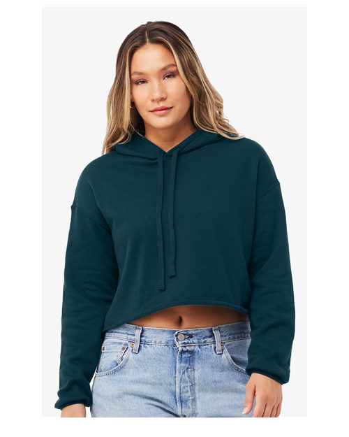 BELLA + CANVAS - Women's Crop Hoodie Sweatshirt - 7502