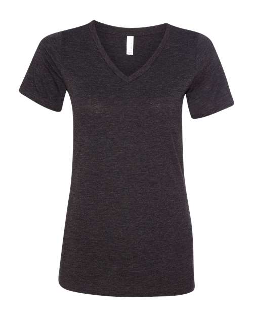 BELLA + CANVAS - Women's Relaxed Triblend V-Neck Tee - 6415