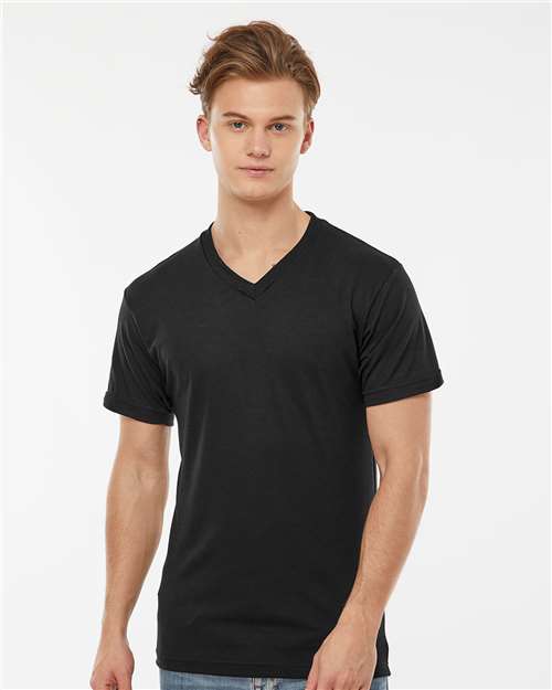 Tultex - Men's Poly-Rich V-Neck T-Shirt - 207M