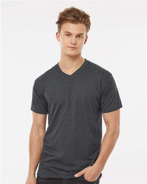 Tultex - Men's Poly-Rich V-Neck T-Shirt - 207M