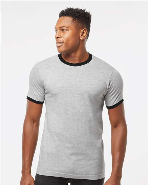 Tultex - Unisex Fine Jersey Ringer T-Shirt - 246