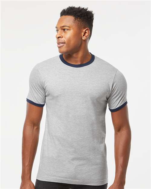 Tultex - Unisex Fine Jersey Ringer T-Shirt - 246