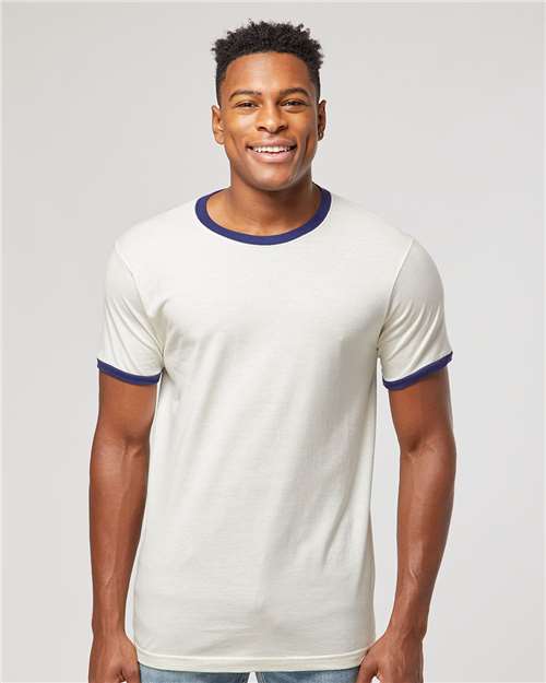 Tultex - Unisex Fine Jersey Ringer T-Shirt - 246