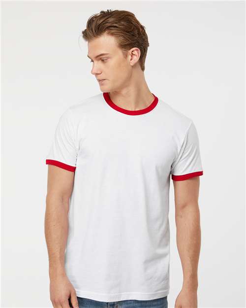 Tultex - Unisex Fine Jersey Ringer T-Shirt - 246