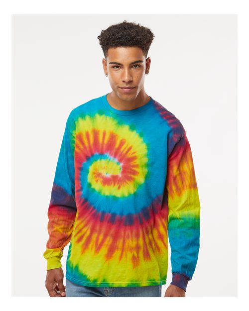 Colortone - Unisex Tie-Dyed Long Sleeve T-Shirt - 2000C