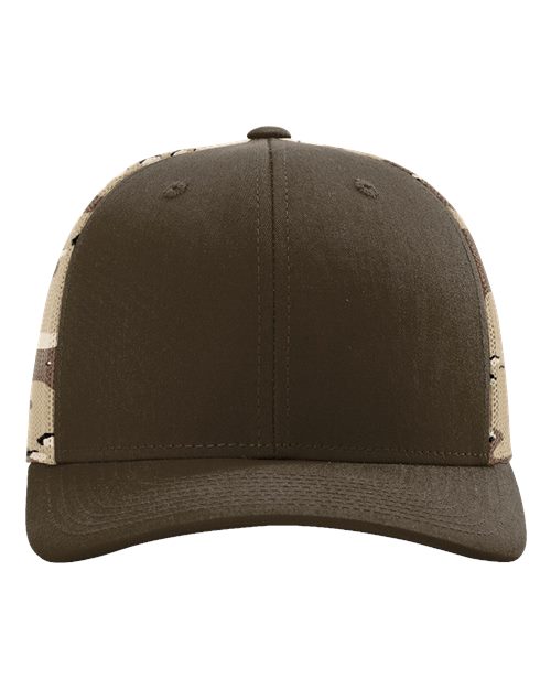 Richardson - Printed Mesh Trucker Cap - 112PM