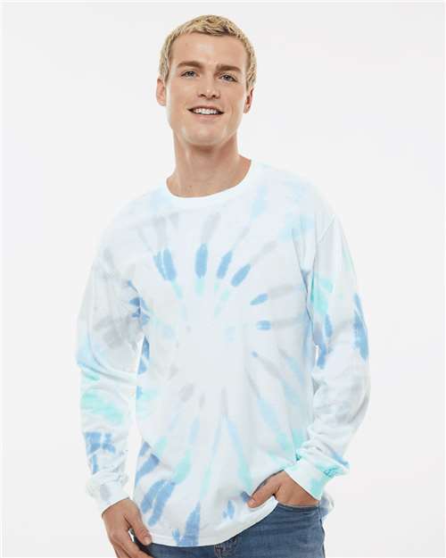 Colortone - Unisex Tie-Dyed Long Sleeve T-Shirt - 2000C