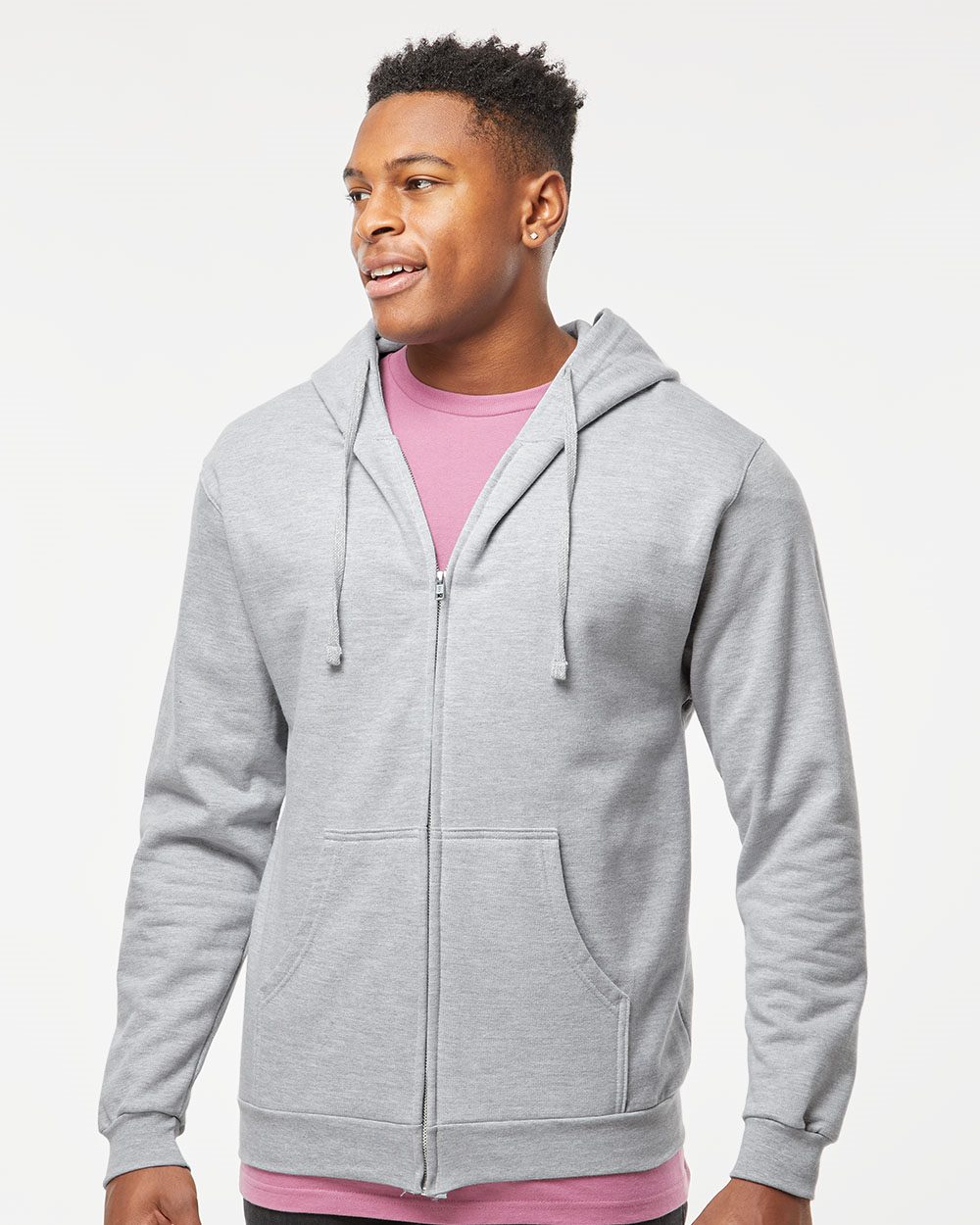 Tultex - Unisex Full-Zip Hooded Sweatshirt - 331