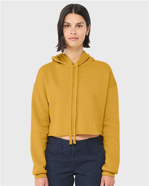 BELLA + CANVAS - Women's Crop Hoodie Sweatshirt - 7502