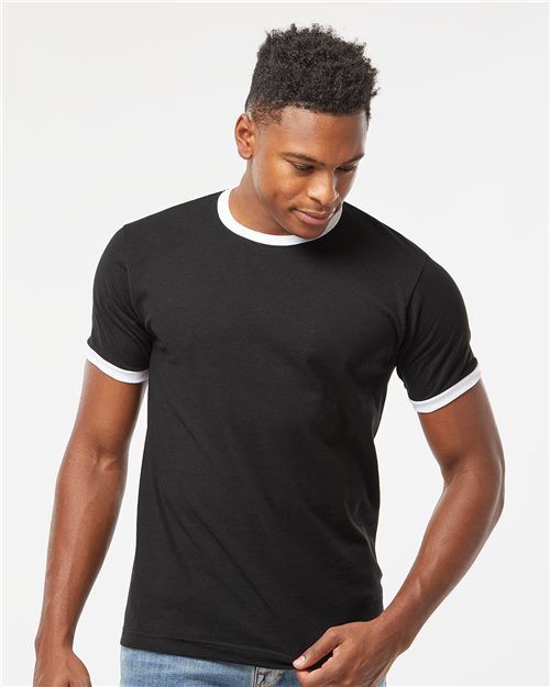 Tultex - Unisex Fine Jersey Ringer T-Shirt - 246