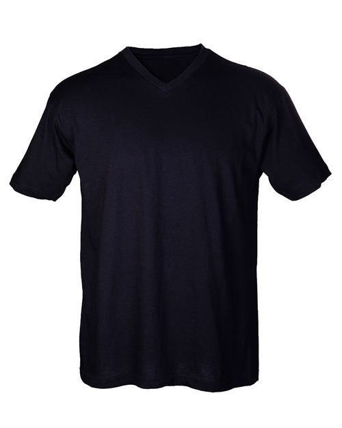 Tultex - Men's Fine Jersey V-Neck T-Shirt - 206