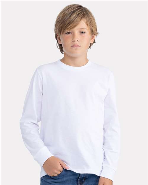 Next Level - Youth Cotton Long Sleeve T-Shirt - 3311N