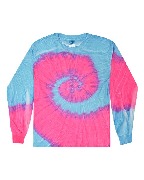 Colortone - Unisex Tie-Dyed Long Sleeve T-Shirt - 2000C