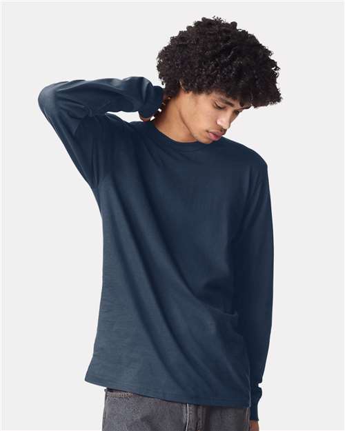 American Apparel - Unisex Fine Jersey Long Sleeve Tee - 2007W