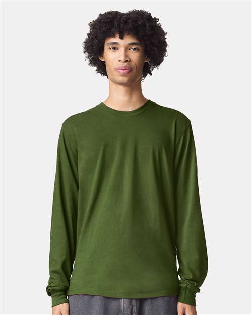 American Apparel - Unisex Fine Jersey Long Sleeve Tee - 2007W