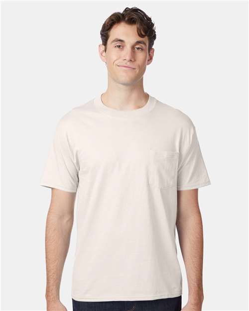 Hanes - Unisex Beefy-T® Pocket T-Shirt - 5190