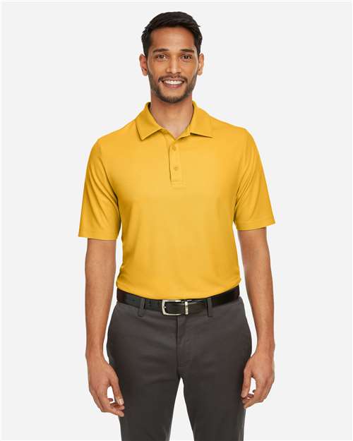 CORE365 Men’s Fusion ChromaSoft™ piqué polo with a lightweight, smooth feel and modern athletic fit. Features moisture-wicking fabric and a classic collar, ideal for work or everyday wear.