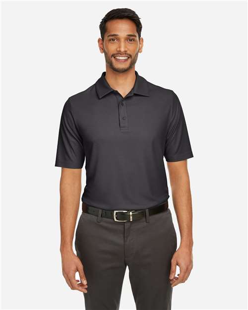 CORE365 Men’s Fusion ChromaSoft™ piqué polo with a lightweight, smooth feel and modern athletic fit. Features moisture-wicking fabric and a classic collar, ideal for work or everyday wear.