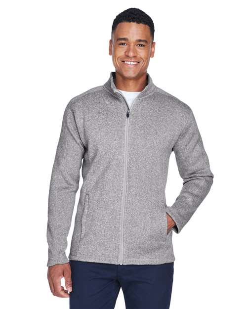 Devon & Jones - Men's Bristol Full-Zip Sweater Fleece Jacket - DG793