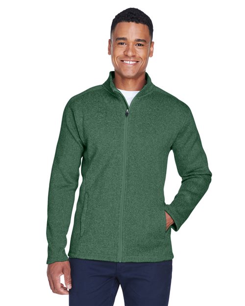 Devon & Jones - Men's Bristol Full-Zip Sweater Fleece Jacket - DG793