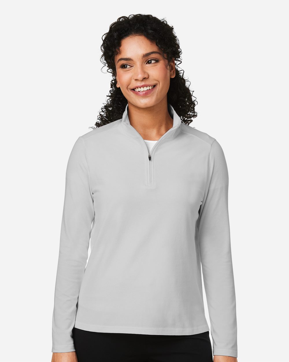 Devon & Jones - Women's Raleigh Stretch Quarter-Zip Pullover - DG425W