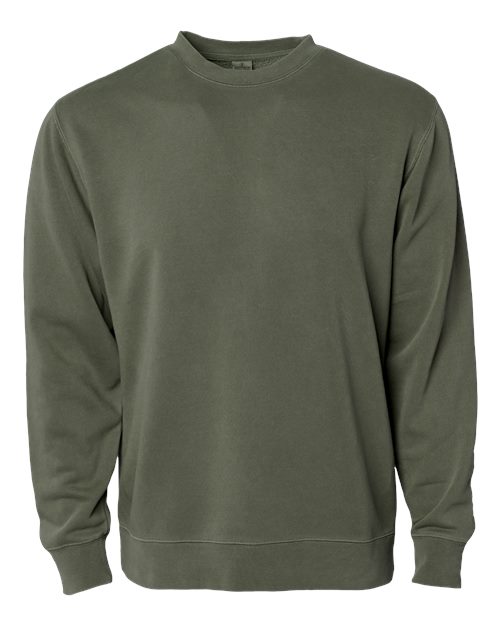 Independent Trading Co. - Unisex Midweight Pigment-Dyed Crewneck Sweatshirt - PRM3500