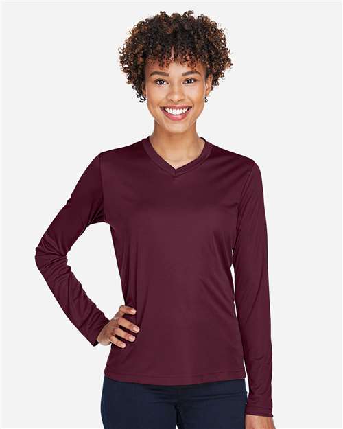 Team 365 - Women's Zone Performance Long Sleeve T-Shirt - TT11WL