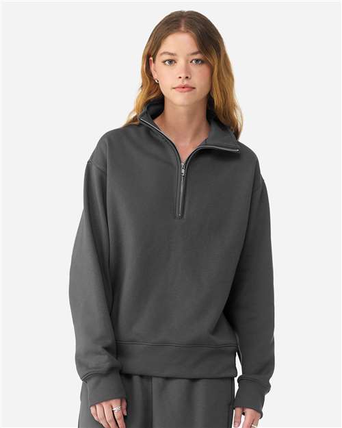 BELLA + CANVAS - Unisex 10 oz Quarter-Zip Pullover Sweatshirt - 4740