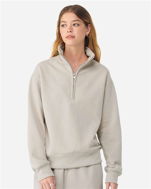 BELLA + CANVAS - Unisex 10 oz Quarter-Zip Pullover Sweatshirt - 4740