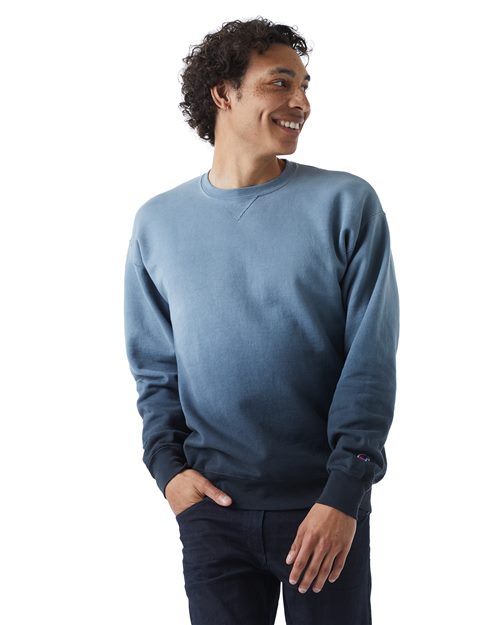 Champion - Unisex Dip Dye Crewneck Sweatshirt - CD400D