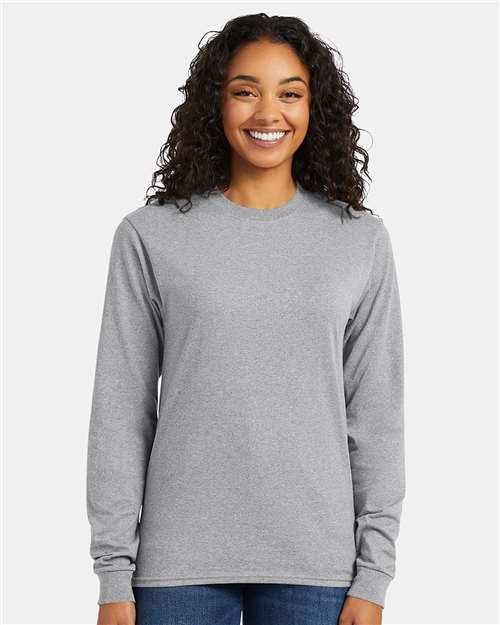 Hanes - Unisex Essential-T Long Sleeve T-Shirt - 5286