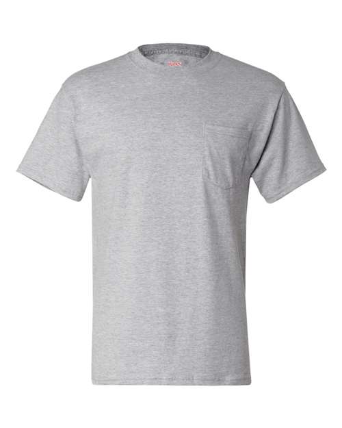 Hanes - Unisex Beefy-T® Pocket T-Shirt - 5190