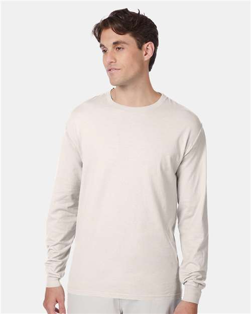 Hanes - Unisex Beefy-T® Long Sleeve T-Shirt - 5186