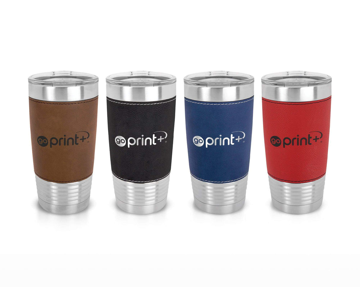 Polar Camel 20 oz. Leatherette Tumbler - goprintplus