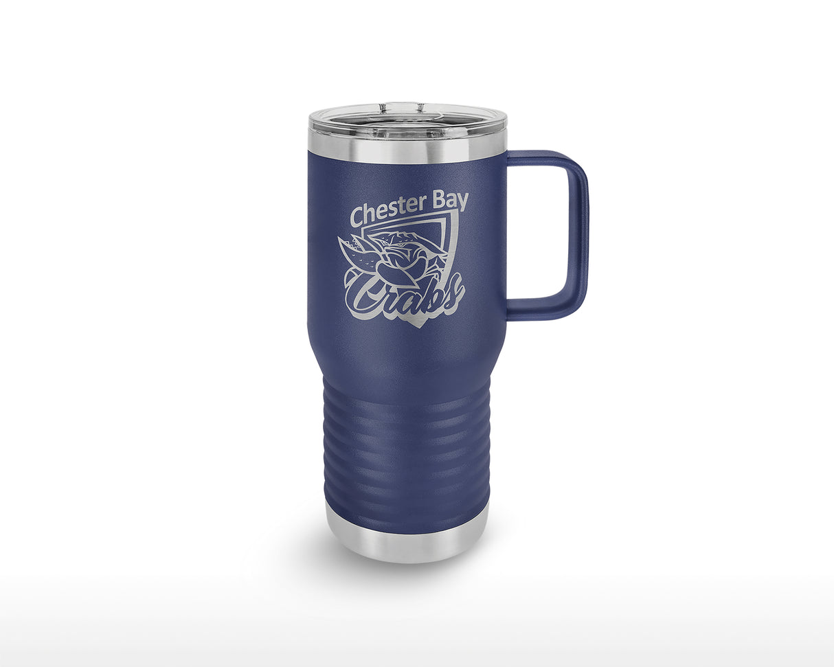 Polar Camel 20 oz Travel Mug with Handle
