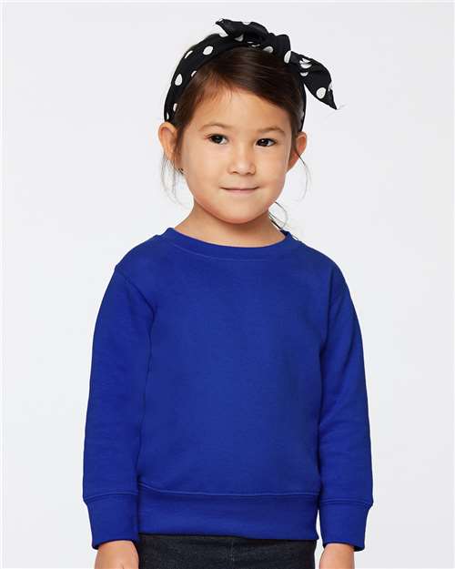 Rabbit Skins - Toddler Fleece Crewneck Sweatshirt - 3317