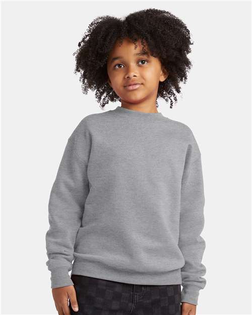 Hanes - Youth EcoSmart® Crewneck Sweatshirt - P360