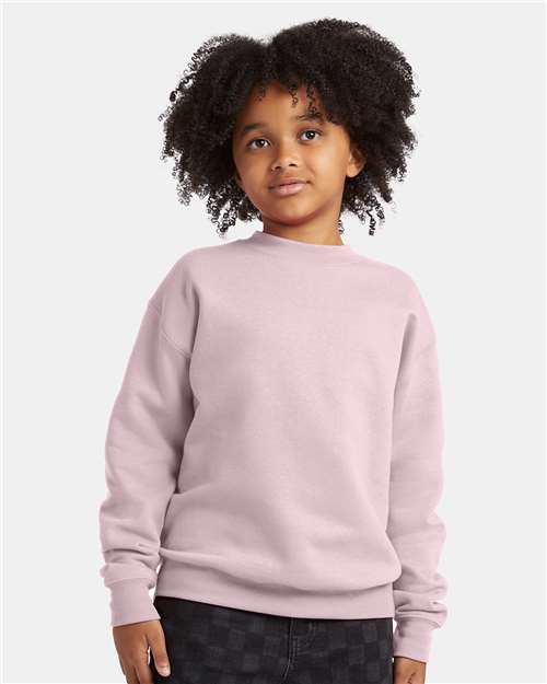 Hanes - Youth EcoSmart® Crewneck Sweatshirt - P360