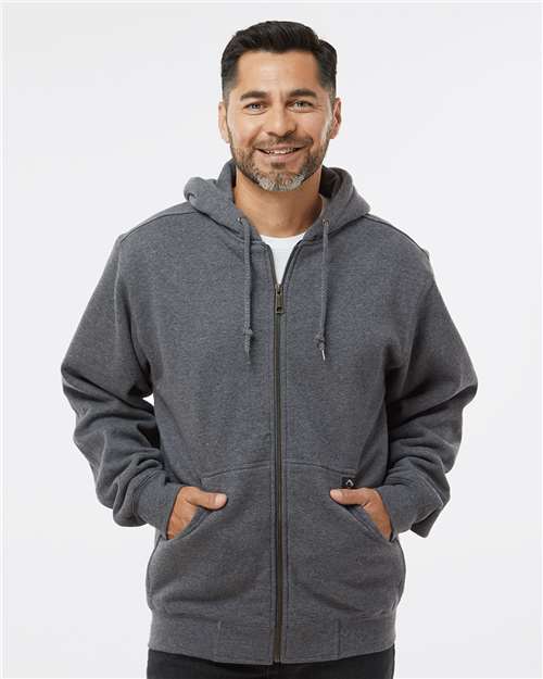 DRI DUCK - Men's Crossfire Heavyweight Power Fleece Hooded Jacket with Thermal Lining - 7033