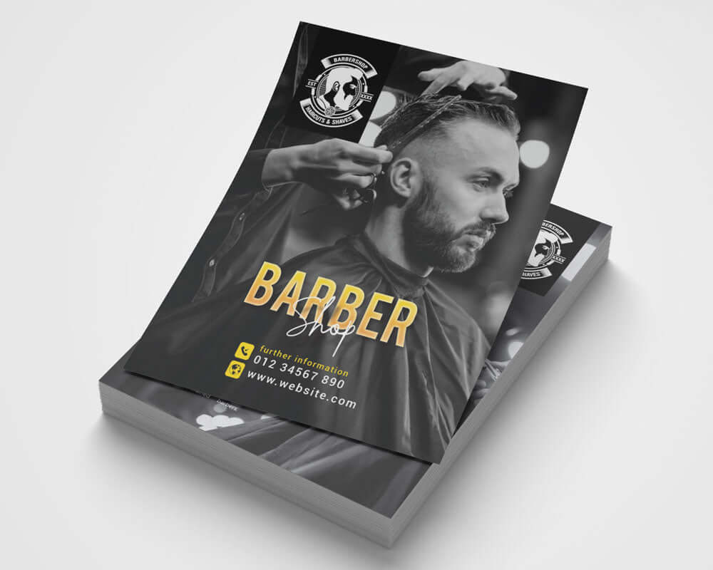 Barber Shop Business Flyer
