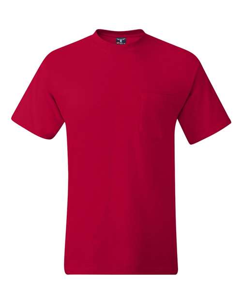 Hanes - Unisex Beefy-T® Pocket T-Shirt - 5190