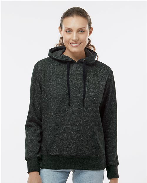 J. America - Women’s Glitter French Terry Hooded Sweatshirt - 8860J