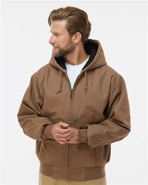 DRI DUCK - Men's Cheyenne Boulder Cloth™ Hooded Jacket with Tricot Quilt Lining - 5020