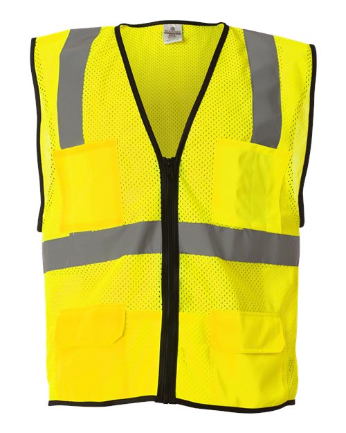 Kishigo - Unisex Economy Mesh 6-Pocket Vest - 1191-1192