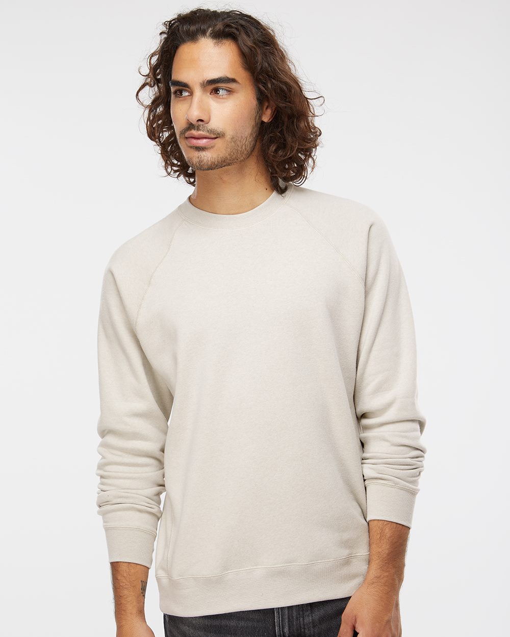 Independent Trading Co. - Unisex Special Blend Raglan Crewneck Sweatshirt - PRM30SBC