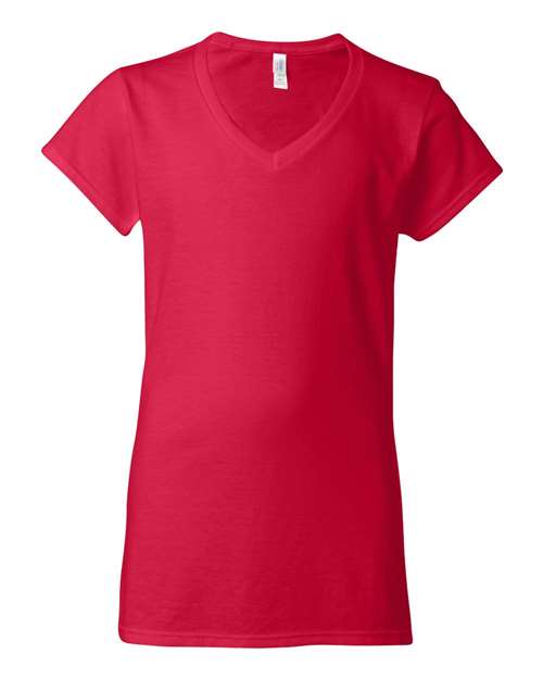 Gildan - Women's Softstyle® V-Neck T-Shirt - 64V00L