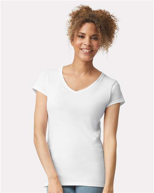 Gildan - Women's Softstyle® V-Neck T-Shirt - 64V00L
