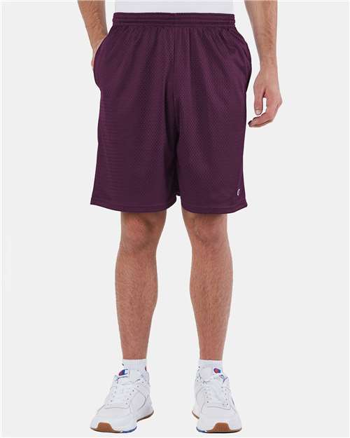 Champion - Unisex 9" Mesh Shorts with Pockets - S162
